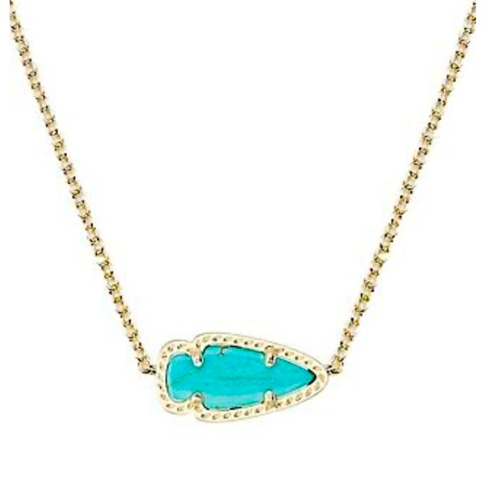Kendra Scott Turquoise Blue Skylie Necklace